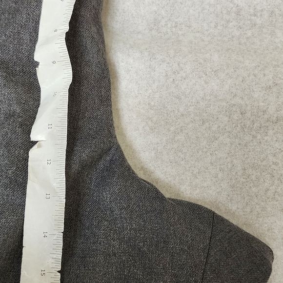 CHAUS Woman Gray Dress Pants Size 24 NWT Gray Wool Lined - Picture 8 of 8